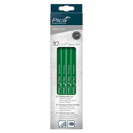Pica Classic 541 Stonesman Pencil, 10PK 541/24-10 | Zoro